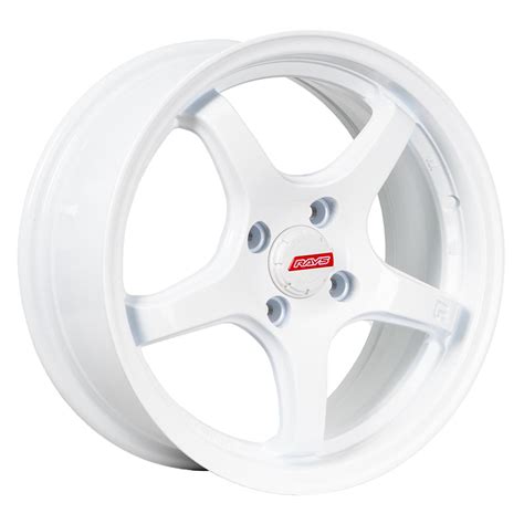 Llantas Aro 15X6 5 4100 ET35 Rays 5899 White Set De 4 Llantas