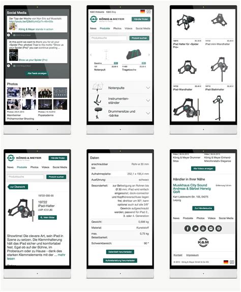 K&M Mobile - GREEN-M INTERFACE DESIGN GMBH - LEIPZIG | WÜRZBURG