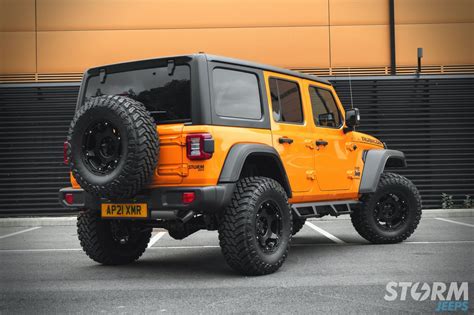 Storm Nacho Orange Jeep Wrangler Jl Rubicon Door L