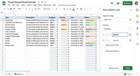 How To Create A Dropdown List In Google Sheets Safapedia