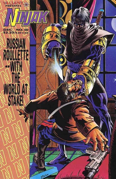 Amazon Ninjak 10 VF NM Valiant Comic Book Russian Roullette