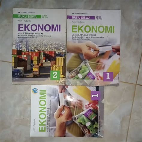 Jual Buku Original Bekas Buku Siswa Ekonomi Kelas X Xi Xii Sma