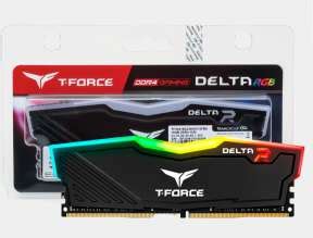 MEMORIA RAM TEAMGROUP DDR4 16GB FRECUENCIA 3200 MHZ T FORCE DELTA