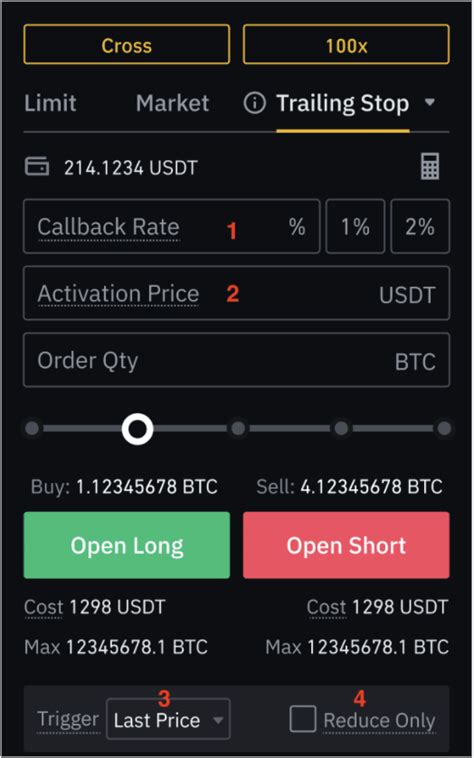 What Is A Trailing Stop Order Binance