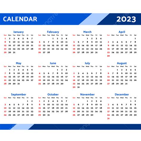 Year Calendar Vector Hd Images New Year Calendar