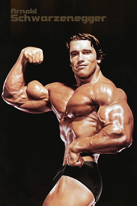 Arnold Schwarzenegger Young Poster – My Hot Posters