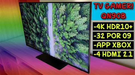 Samsung QN90B 50 A Melhor Tv Para Gamers E Entusiastas? Review - YouTube