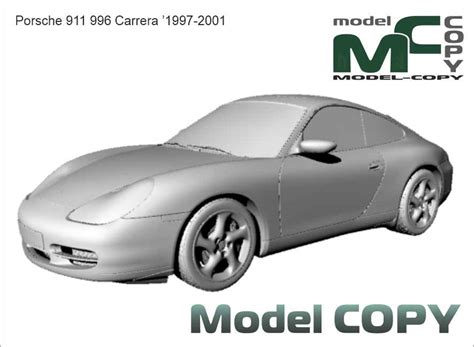 Porsche 911 996 Carrera 1997 2001 3d Model 17613 Model Copy