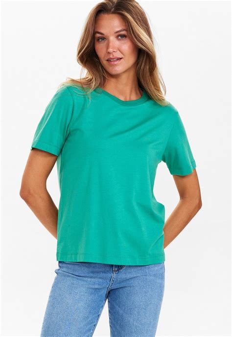 Nümph Kazumi Ss Noos T Shirt Basic Leprechaungroen Zalandonl