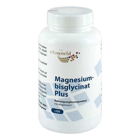 MAGNESIUM BISGLYCINAT Plus Kapseln 120 Stück medpex