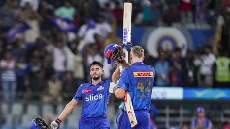 Mumbai Indians Vs Royal Challengers Bangalore Ipl 2023 Action In