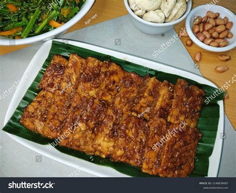 Tempe Bacem Made Tempeh Cooked Spices Stock Photo 2148838087 | Shutterstock