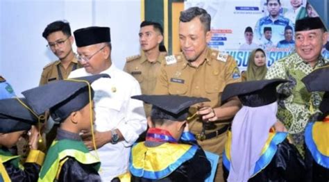 Hadiri Wisuda Santri TKA TPA Bupati Jeneponto Harap Pembinaan Terus