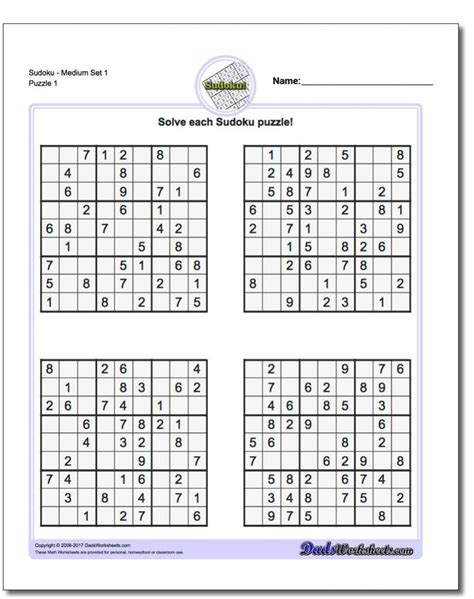 Sudoku Example With Answers