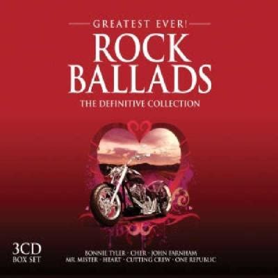 Greatest Ever Rock Ballads The Definitive Collection Cd Pop