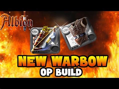 New OP Build Warbow Albion Online Giveaway Corrupted Dungeons