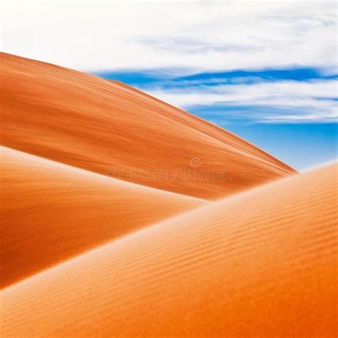 Dunas De Areia No Deserto Imagem De Stock Imagem De Imagem