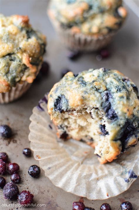 The Best Blueberry Muffins A Burst Of Beautiful