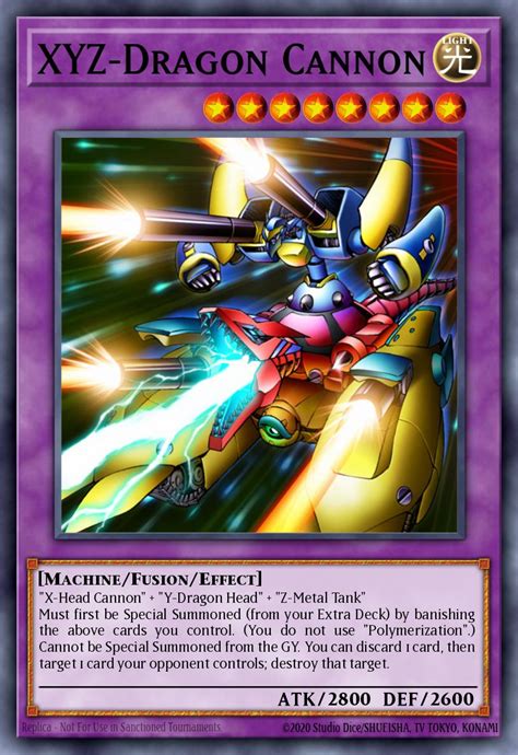 Xyz Dragon Cannon Yu Gi Oh Card Database Ygoprodeck