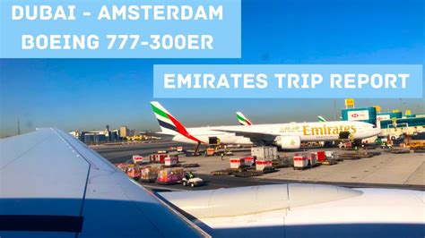 Trip Report Emirates Boeing 777 300ER Economy Dubai DXB