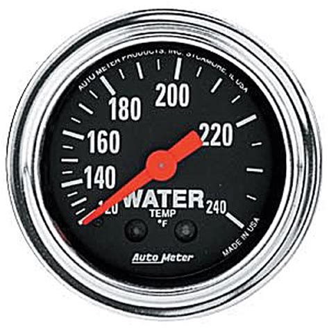 Chevy Parts Instrument Gauges Auto Meter Traditional Chrome Series