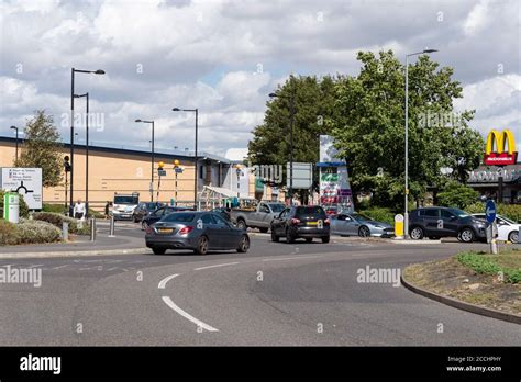 Entrance To London Southend Airport And Airport Retail Park Off Harp