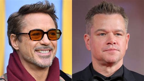 Robert Downey Jr E Matt Damon Nel Cast Del Nuovo Film Di Christopher