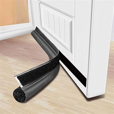 Maxtid Door Draft Stopper 36 Inches Grey Under Draft Blocker Exterior Door Soundproofings