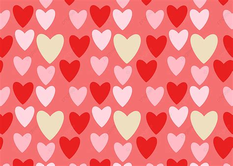 Sweet Heart Pattern Background Heart Pattern Valentines Wallpaper