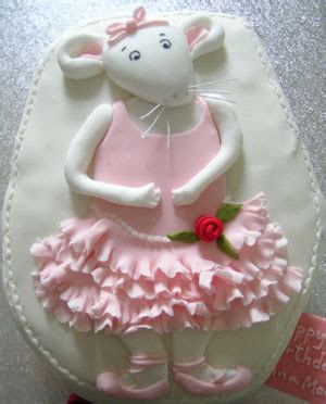 Birthday Cake: Angelina Ballerina Cake