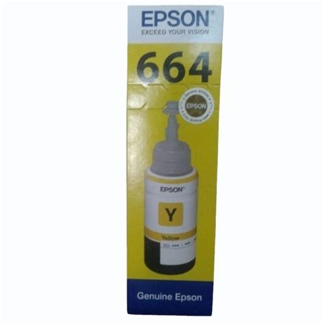 Ml Epson Yellow Printer Ink Packaging Type Box At Rs Piece