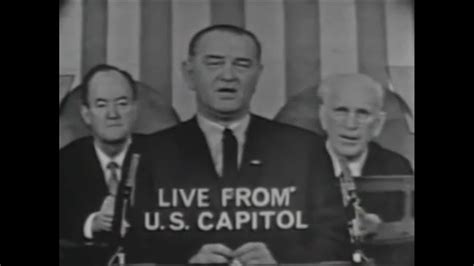 President Lyndon B Johnsons Voting Rights Act Speech Youtube