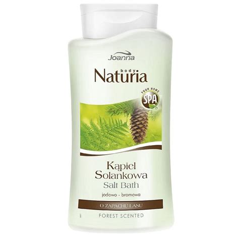 JOANNA Naturia Body Salt Bath kąpiel solankowa jodowo bromowa Las 500ml