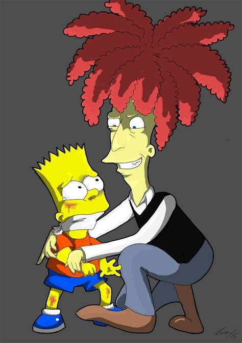 Sideshow Bob And Bart By Lecuna Spider On Deviantart Personajes De Los Simpsons Caricaturas