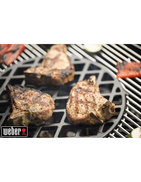 Grille De Saisie Fonte D Acier Pour Gourmet BBQ System Weber