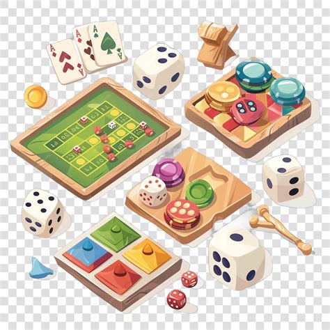 Board games transparent background vector elementon transparent ...