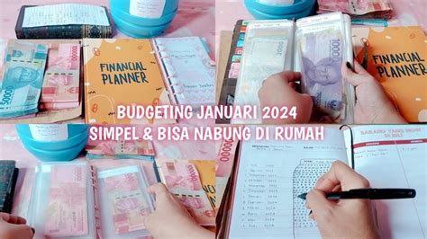 BUDGETING JANUARI 2024 CARA MENGATUR KEUANGAN RUMAH TANGGA SIMPEL