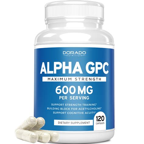 Alpha GPC (600mg) – Dorado Nutrition
