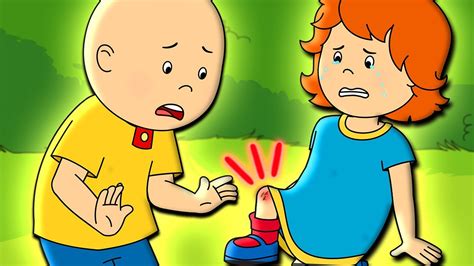 Caillou E O Desafio Caillou Em Portugu S Wildbrain Youtube