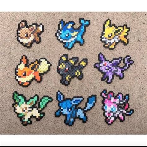 Eve Pokemon Perler Beads