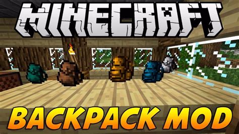 Backpacks Mod Para Minecraft 1 12 2 1 10 2 1 9 4 1 8 9 1 7 10 ZonaCraft