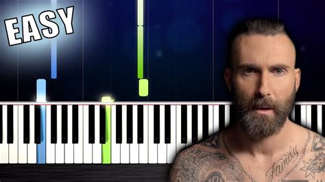 Maroon 5 Memories Easy Piano Tutorial By Plutax Youtube