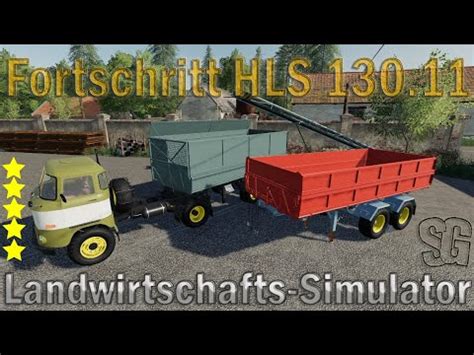 LS19 Modvorstellung Fortschritt HLS 130 11 Sattelauflieger Ls19