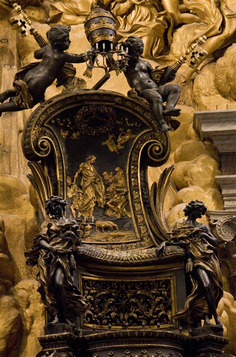 Cathedra PetriGian Lorenzo Bernini St Peters Chair C 1647 St