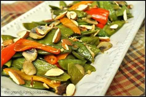 Sugar Snap Pea Stir Fry The Grateful Girl Cooks