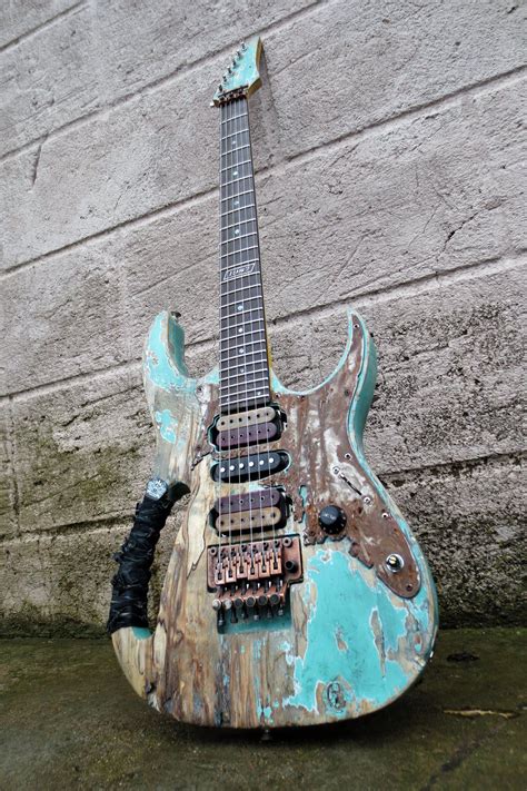 Poznysh Guitars Heavy Relic Ibanez Ibanez Guitars Guitar Electric