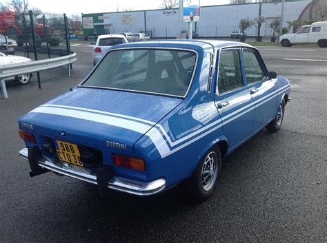 RENAULT R12 Gordini Berline Bleu Occasion 35 000 38 000 Km