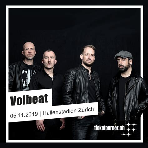 Volbeat Hallenstadion Z Rich Volbeat Neue Alben Z Rich