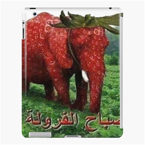 "Strawberry Elephant Meme" iPad Case & Skin for Sale by gketheredge | Redbubble