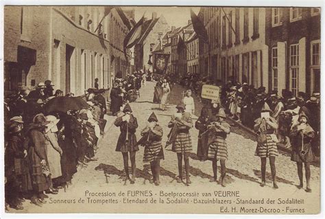 Furnes Veurne Procession Westflandern Belgien Ansichtskarten Markt Kaufen